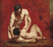 art william etty wrestlers  1800s.jpg